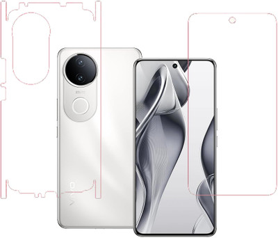 SPRITZEN Front and Back Screen Guard for Vivo V50e 5G, Front Clear Back Clear(Pack of 2)