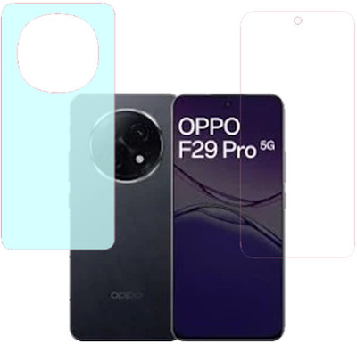 VAYUVAULT Front and Back Screen Guard for OPPO F29 Pro 5G(Pack of 2)