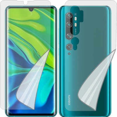 Fasheen Front and Back Screen Guard for Xiaomi Mi Note 10(Pack of 1)
