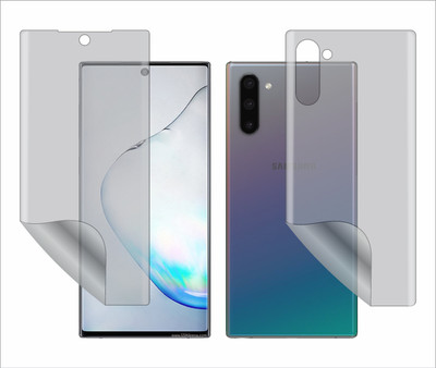 Fasheen Front and Back Screen Guard for SAMSUNG GALAXY NOTE 10(Pack of 1)