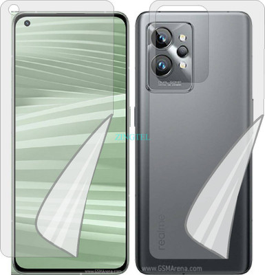 ZINGTEL Front and Back Screen Guard for REALME GT2 PRO RMX3301 (Edge To Edge TPU Covers Curved Edges)(Pack of 2)