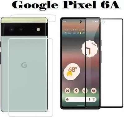 LIKEDESIGN Front and Back Screen Guard for Google Pixel 6A, Pixel 6A(Pack of 1)