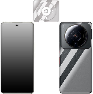 FCS Front and Back Screen Guard for Xiaomi 12S Ultra Front+Back+Camera (Matte)(Pack of 3)