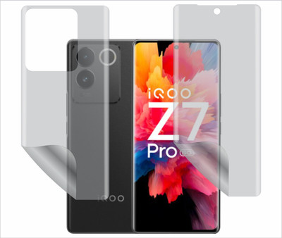 Fasheen Front and Back Screen Guard for IQOO Z7 PRO(Pack of 1)