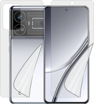 MOBART Front and Back Tempered Glass for REALME GT5 5G (Edge To Edge TPU Full Coverage)(Pack of 1)