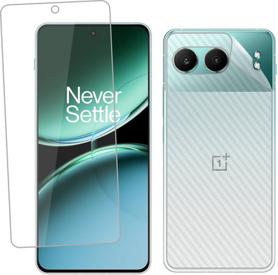 Ten To 11 Front and Back Screen Guard for OnePlus Nord 4 5G, OnePlus Nord 4 5G [Back Carbon Fiber](Pack of 2)