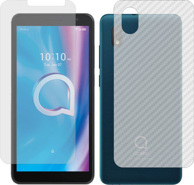Mobling Front and Back Tempered Glass for ALCATEL 1B 2020(Pack of 2)