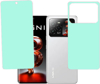 VAYUVAULT Front and Back Screen Guard for Lava Agni 3 5G(Pack of 2)