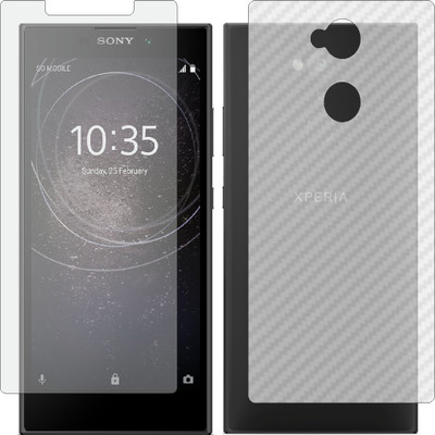 Mobling Front and Back Tempered Glass for SONY XPERIA L2(Pack of 2)