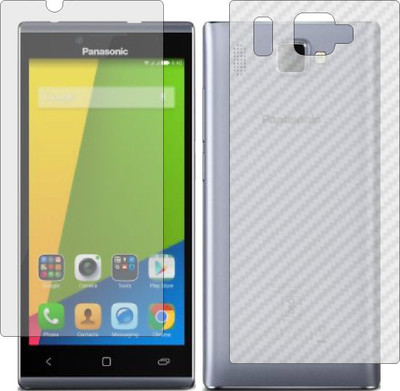 Mobling Front and Back Tempered Glass for PANASONIC P66 MEGA(Pack of 2)
