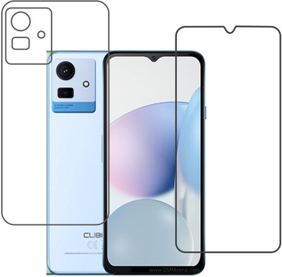 DVTECH Front and Back Screen Guard for 9H Lava Yuva 2 Pro(Pack of 1)