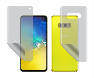 TELTREK Front and Back Screen Guard for Samsung Galaxy S10E (Edge to Edge Full Screen Protector)(Pack of 1)