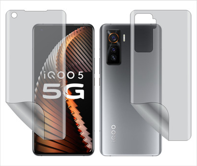 Fasheen Front and Back Screen Guard for VIVO IQOO 5 V2024A(Pack of 1)