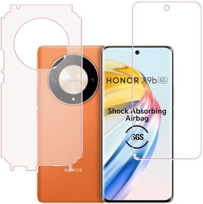 SPRITZEN Front and Back Screen Guard for Honor X9b 5G(Pack of 2)