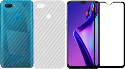 Karpine Front and Back Screen Guard for Oppo A12, Oppo A11K(Pack of 2)