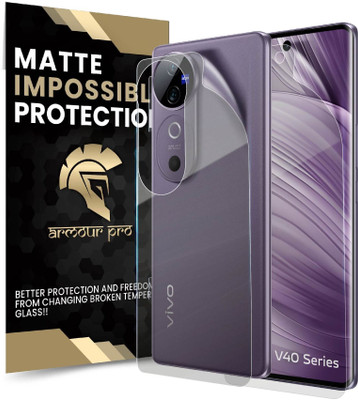 ArmourPro Front and Back Screen Guard for Vivo V40 5G, Vivo V40, Vivo V40 Pro 5G, Vivo V40 Pro, 4 Layer Unbreakable Membrane with Easy Installation(Pack of 1)