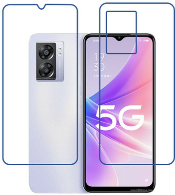 DVTECH Front and Back Screen Guard for 9H Crystal Clear Front And TPU BackOppo A57(Pack of 1)