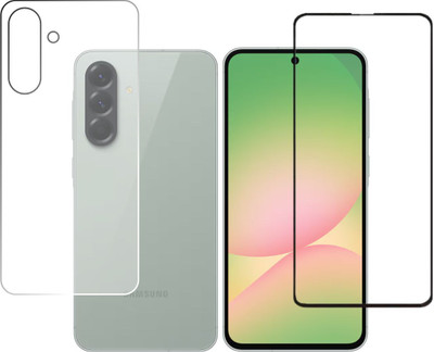 GLAMEECH Front and Back Screen Guard for Samsung A56 5G, A56 5G Samsung Galaxy, Galaxy A56 5G, Samsung Galaxy A56 5G(Pack of 2)