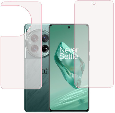 SPRITZEN Front and Back Screen Guard for OnePlus 12 5G, Matte(Pack of 2)