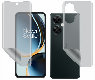 TELTREK Front and Back Screen Guard for ONEPLUS NORD CE 3 LITE CPH2465 (Edge to Edge Full Screen Protector)(Pack of 1)