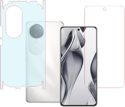 SPRITZEN Front and Back Screen Guard for Vivo V50e 5G, Front Clear Back Matte(Pack of 2)