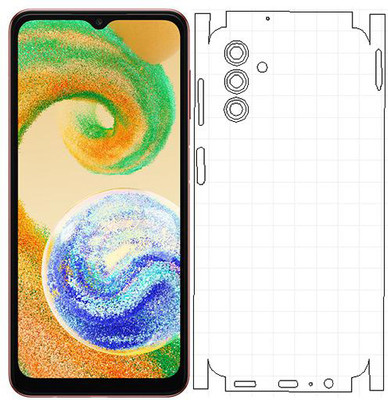 Siva Front and Back Screen Guard for Realme Realme C33 2023(Pack of 1)