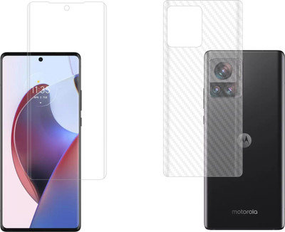 Ten To 11 Front and Back Screen Guard for MOTOROLA EDGE 30 Ultra(Pack of 2)