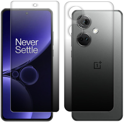 Enlinea Front and Back Screen Guard for OnePlus Nord CE 3 5G Front+Back (Matte)(Pack of 2)