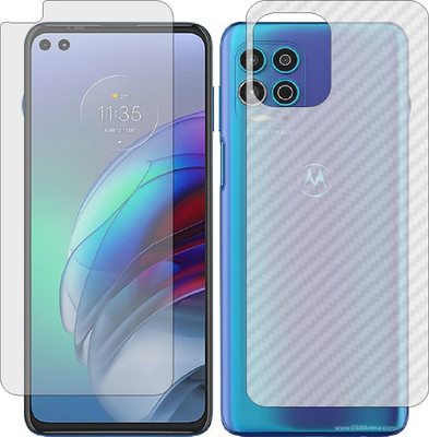 Mobling Front and Back Tempered Glass for MOTOROLA MOTO G100(Pack of 2)