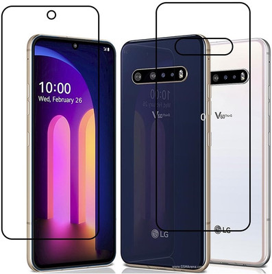 DVMART Front and Back Screen Guard for 9H LG Q92 5G(Pack of 1)