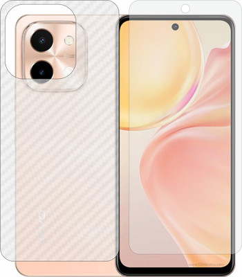 TELTREK Front and Back Screen Guard for Vivo Y28 4G V2352(Pack of 2)