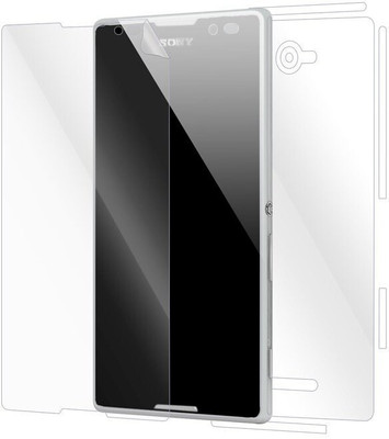 Asmart Front and Back Screen Guard for Sony Xperia C(Pack of 1)
