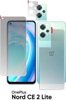 chakoor Front and Back Screen Guard for ONEPLUS NORD CE 2 LITE 5G(Pack of 3)