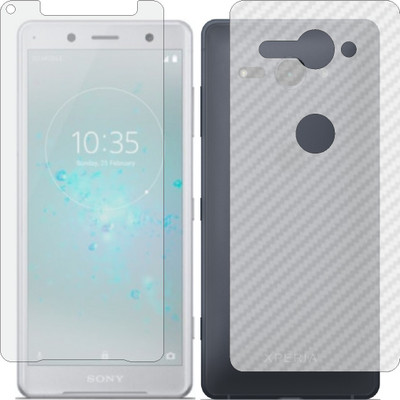 Mobling Front and Back Tempered Glass for SONY XPERIA XZ2 COMPACT(Pack of 2)