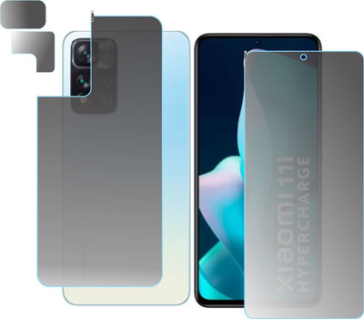 chakoor Front and Back Screen Guard for Xiaomi 11i HyperCharge 5G(Pack of 2)