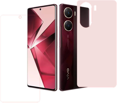 KARTRAY Front and Back Screen Guard for Vivo V29e, Screen Protector(Pack of 1)