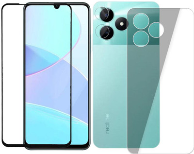 S9HUB Front and Back Screen Guard for REALME C51(Pack of 1)