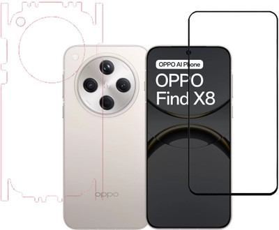 SPRITZEN Front and Back Screen Guard for Oppo Find X8 5G(Pack of 2)