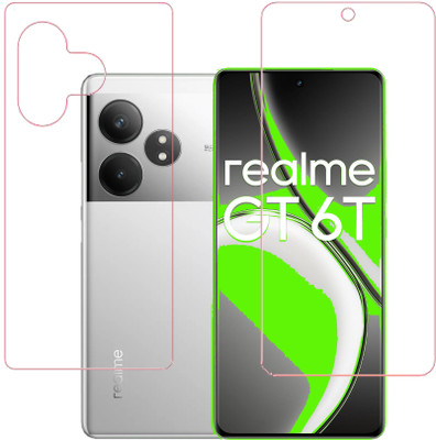 KMPERED Front and Back Screen Guard for realme GT 6T 5G, realme GT 6T, Realme GT 6T 5G, Realme GT 6T(Pack of 1)