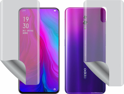 Fasheen Front and Back Screen Guard for OPPO RENO CPH1917(Pack of 1)