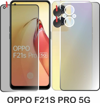 chakoor Front and Back Screen Guard for OPPo F21S PRO 5G(Pack of 2)