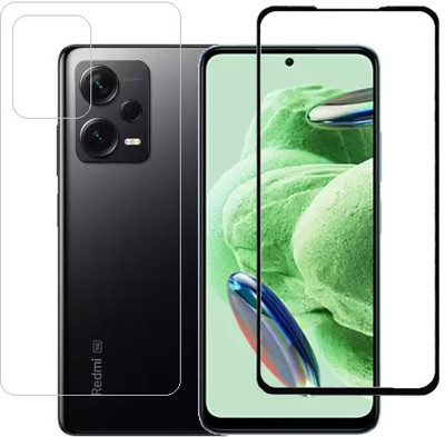 HOBBYTRONICS Front and Back Screen Guard for Redmi Note 12, REDMI NOTE 12, redmi note 12(Pack of 1)