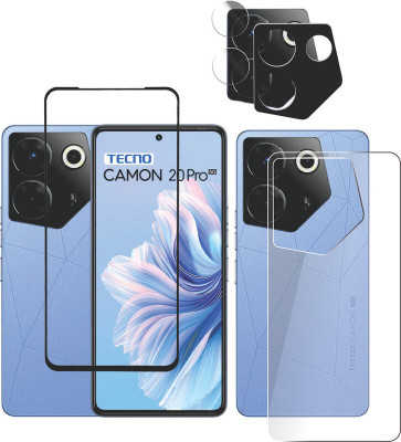 KANCHA Front and Back Screen Guard for TECNO Camon 20 Pro 5G(Pack of 1)