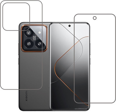 DVTECH Front and Back Screen Guard for TPU Xiaomi 14 Pro(Pack of 1)