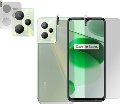 chakoor Front and Back Screen Guard for REALME C35(Pack of 3)