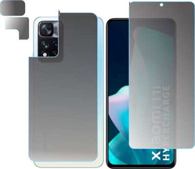 chakoor Front and Back Screen Guard for Xiaomi 11i HyperCharge 5G(Pack of 2)