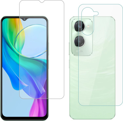 Ten To 11 Front and Back Screen Guard for ViVO Y28S 5G(Pack of 2)