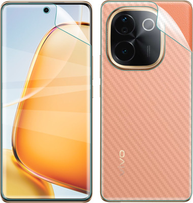 Vatsin Front and Back Screen Guard for iQOO Z9s Pro, iQOO Z9s Pro [Back Carbon Fiber](Pack of 2)