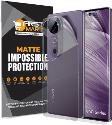 FIRST MART Front and Back Screen Guard for Vivo V40 5G, Vivo V40, Vivo V40 Pro 5G, Vivo V40 Pro, 4 Layer Unbreakable Membrane with Easy Installation(Pack of 1)