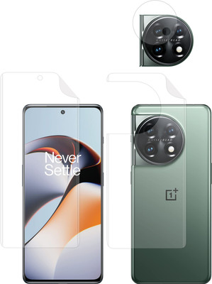 Ten To 11 Front and Back Screen Guard for OnePlus 11R 5G, OnePlus 11R 5G [With Rear Camera Lens Guard](Pack of 3)